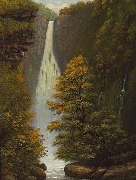 Edward Bailey Falls of Hanapepe,